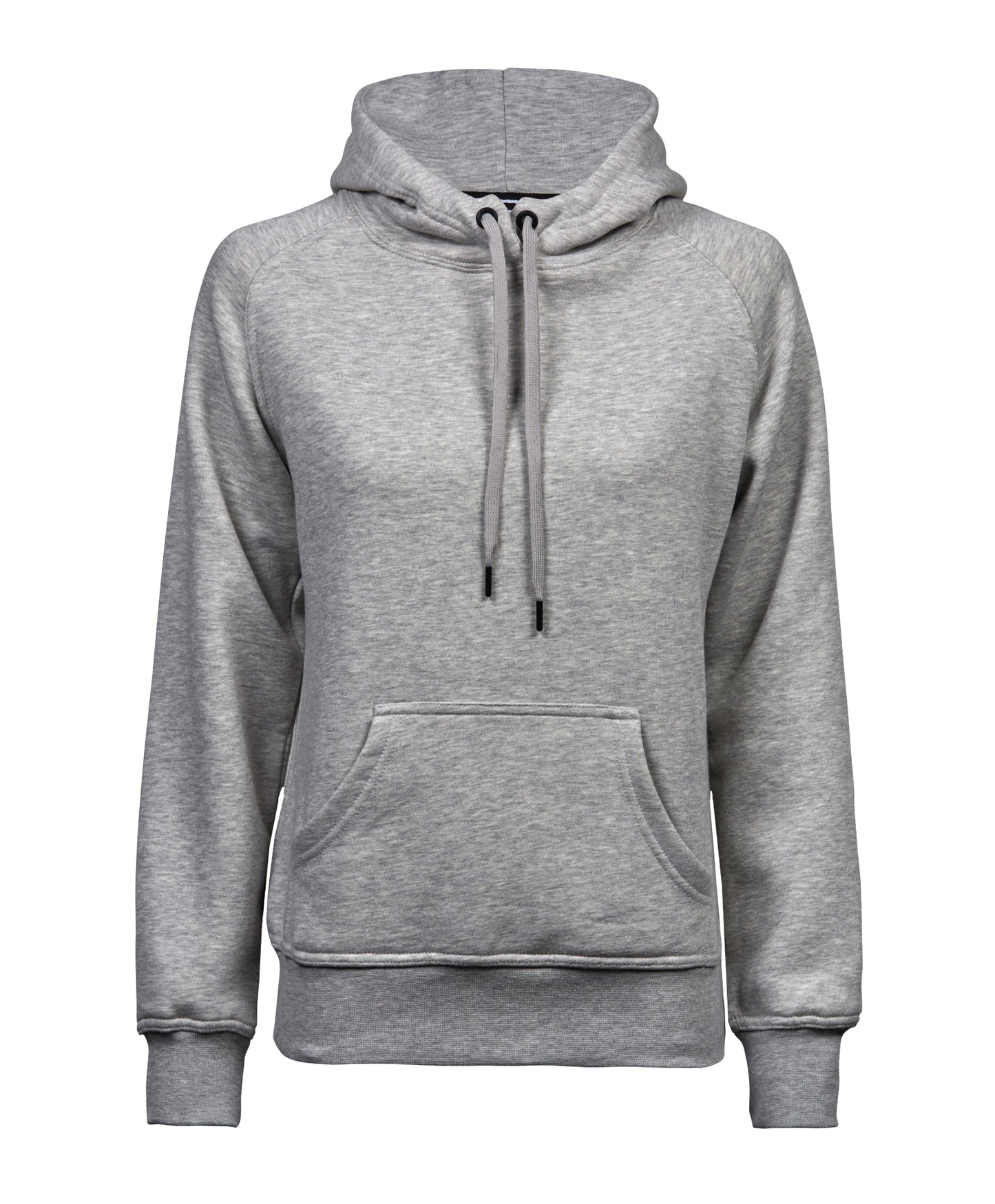 10 x Ladies Luxury Hooded Sweatshirts by Tee Jays in Heather Grey by Print Lab Deals — Custom branded clothing by Print Press, featuring premium embroidery produced in our specialist print lab in the UK.