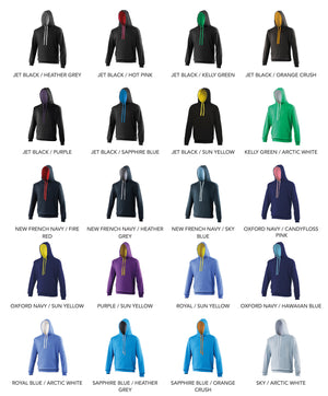 Varsity Hoodie - Adult Size - 51-100 Pieces in by printlab.clothing — Custom branded clothing by Print Press, featuring premium embroidery produced in our specialist print lab in the UK.