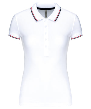 Women's short sleeve polo shirt