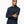 Jersey knit long sleeve polo shirt