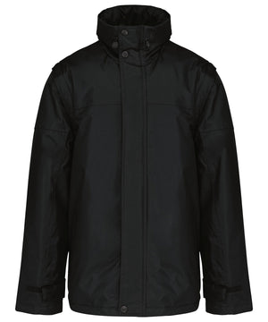 Detachable-sleeved blouson jacket