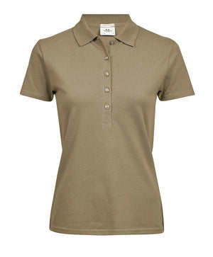 10 x Ladies Luxury Stretch Polos by Tee Jays in Kit by Print Lab Deals — Custom branded clothing by Print Press, featuring premium embroidery produced in our specialist print lab in the UK.
