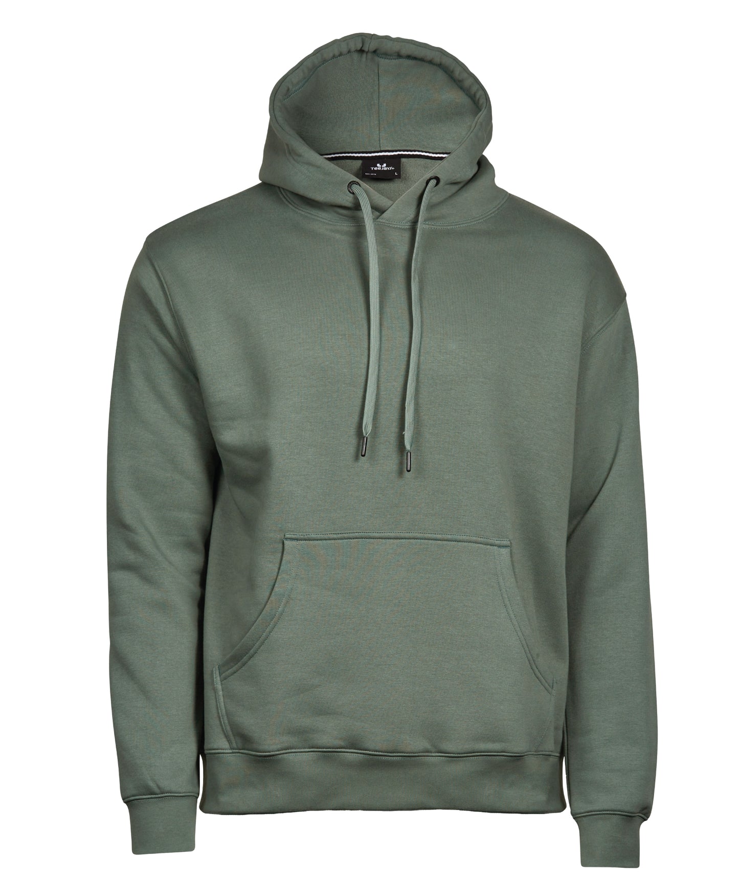 10 x Luxury Hooded Sweatshirts by Tee Jays in Leaf Green by Print Lab Deals — Custom branded clothing by Print Press, featuring premium embroidery produced in our specialist print lab in the UK.