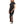 Women’s long extended shoulder dress