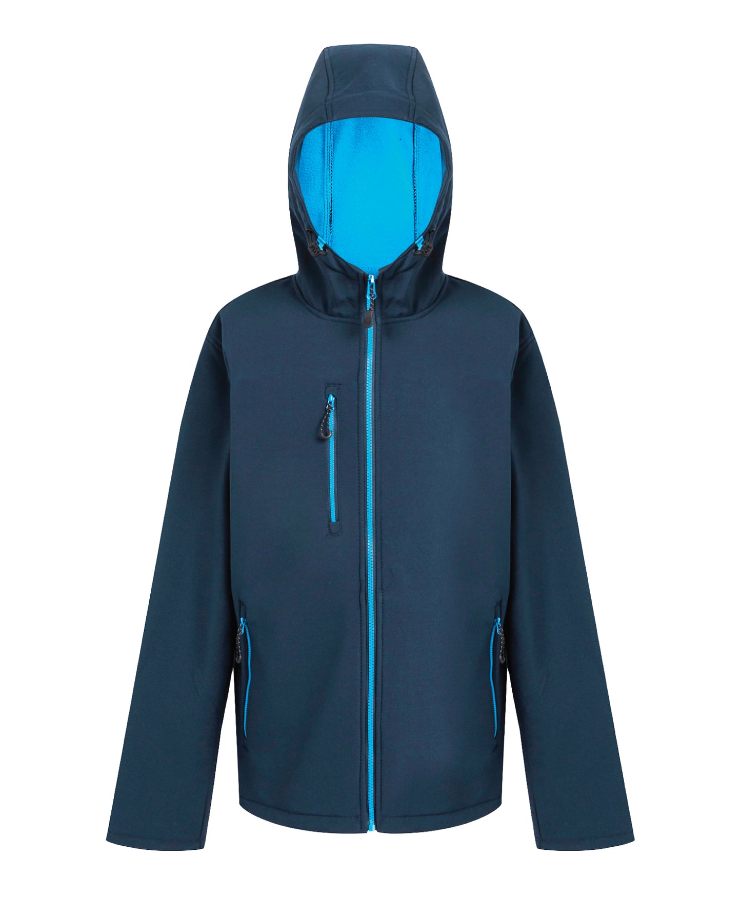 8 x Regatta Hooded Softshell Jackets (2 Layer) in by Print Lab Deals — Custom branded clothing by Print Press, featuring premium embroidery produced in our specialist print lab in the UK.