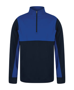 12 x 1/4 Zip Sports Tops by Finden + Hales in Navy Royal Blue by Print Lab Deals — Custom branded clothing by Print Press, featuring premium embroidery produced in our specialist print lab in the UK.