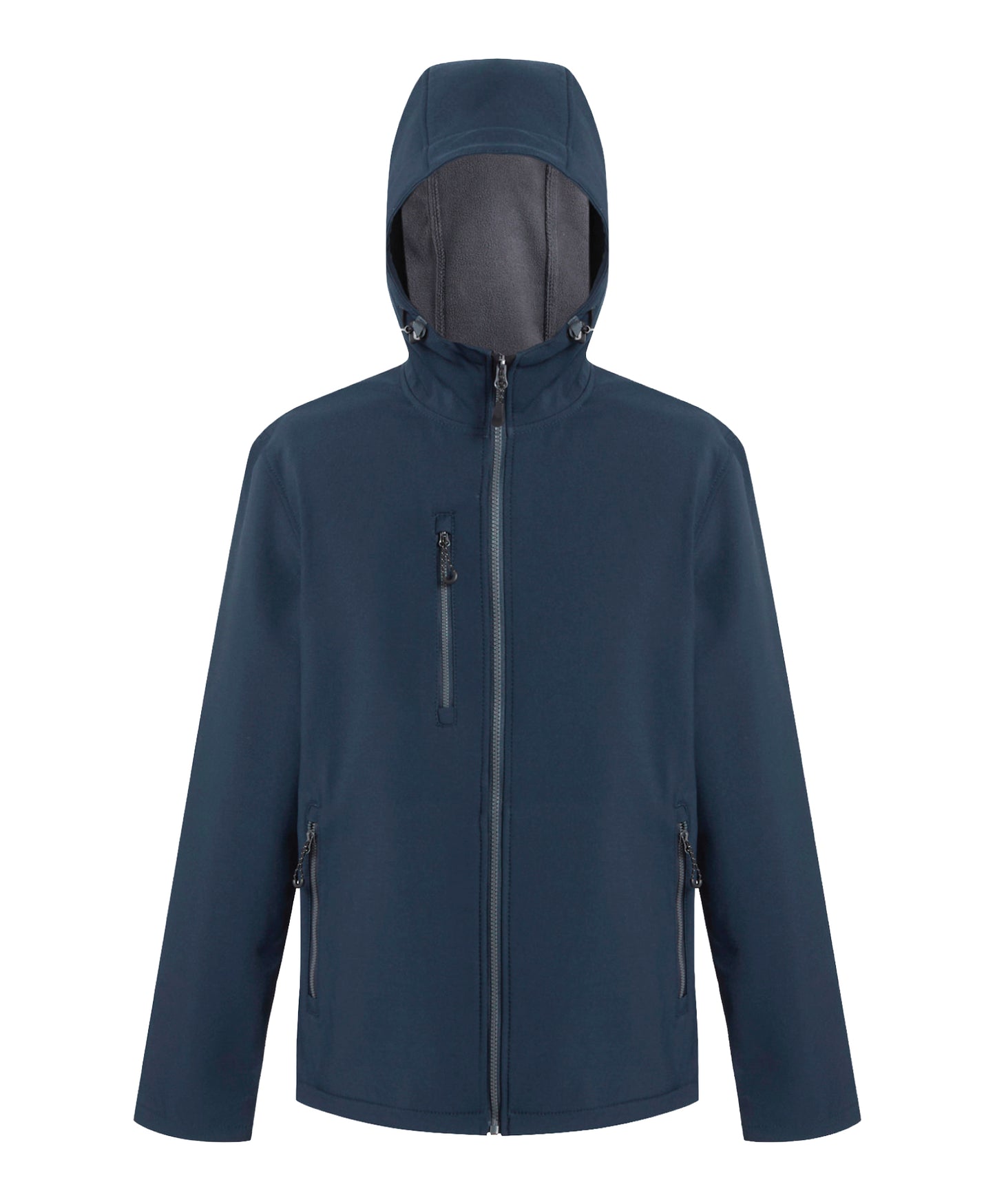 8 x Regatta Hooded Softshell Jackets (2 Layer) in Navy Seal by Print Lab Deals — Custom branded clothing by Print Press, featuring premium embroidery produced in our specialist print lab in the UK.