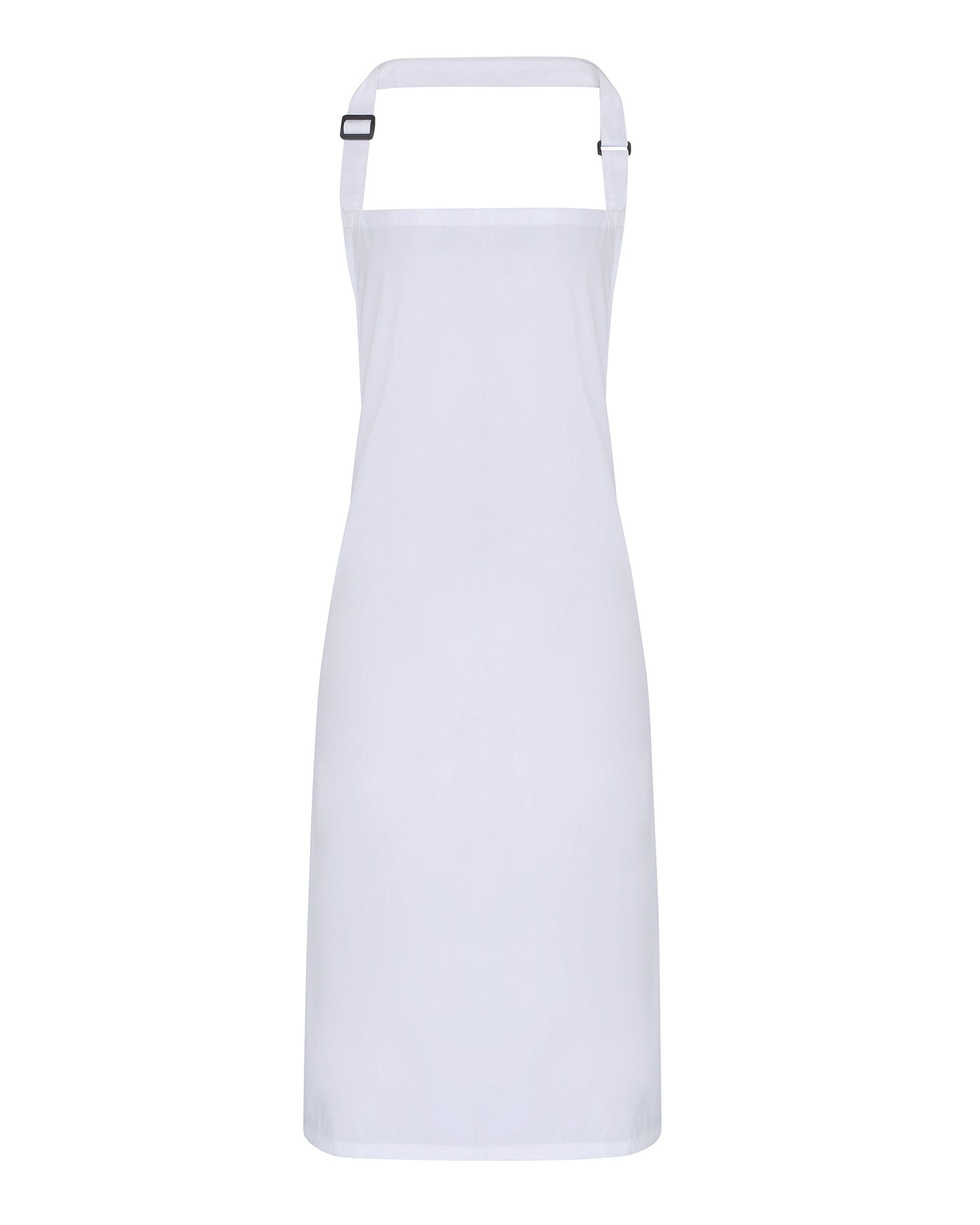 24 x Waterproof Bib Aprons by Premier in White by Print Lab Deals — Custom branded clothing by Print Press, featuring premium embroidery produced in our specialist print lab in the UK.