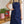 ‘Barley’ Contrast Stitch Bib Apron