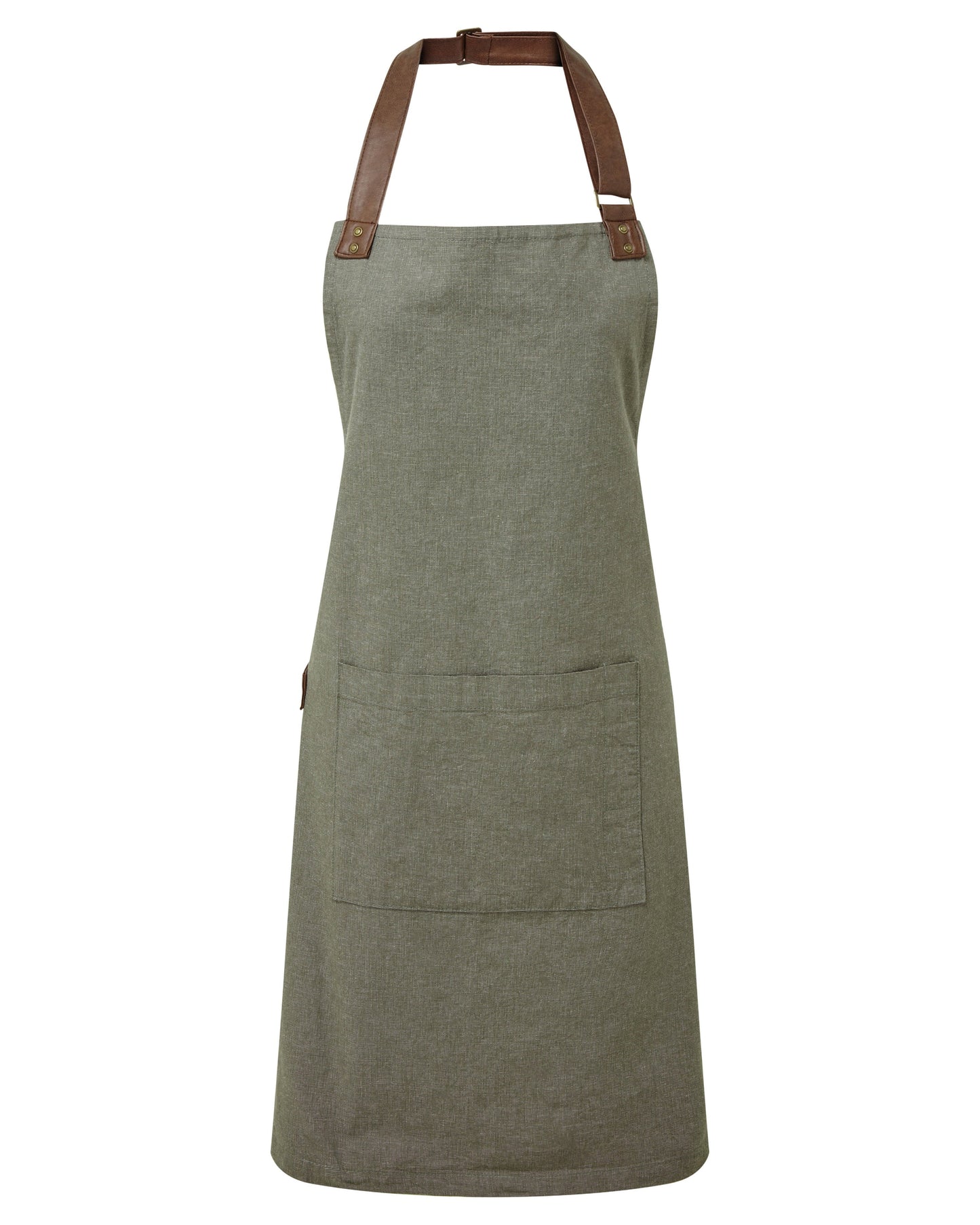 48 x Cotton Oxford Annex Aprons by Premier in Moss by Print Lab Deals — Custom branded clothing by Print Press, featuring premium embroidery produced in our specialist print lab in the UK.