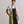 Contrast bib apron