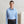 Women's Microcheck (Gingham) long sleeve cotton shirt