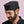 Turn-up chef's hat