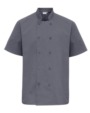 12 x Quality Short Sleeved Chef Jackets by Premier in by Print Lab Deals — Custom branded clothing by Print Press, featuring premium embroidery produced in our specialist print lab in the UK.