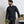 Studded front long sleeve chef's jacket