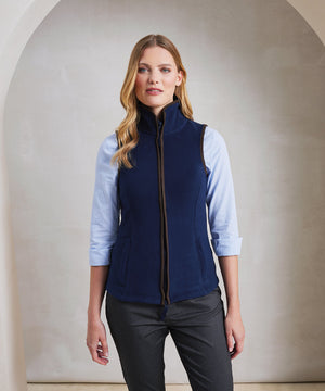 Women’s artisan fleece gilet