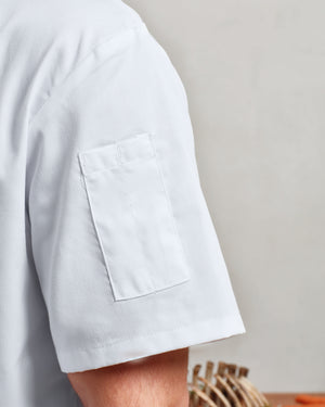 12 x Cooling Short Sleeve Chef Jackets by Premier in by Print Lab Deals — Custom branded clothing by Print Press, featuring premium embroidery produced in our specialist print lab in the UK.