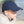Junior low-profile heavy brushed cotton cap with sandwich peak