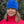 Reversible fleece skull hat