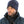 Reversible microfleece bob hat