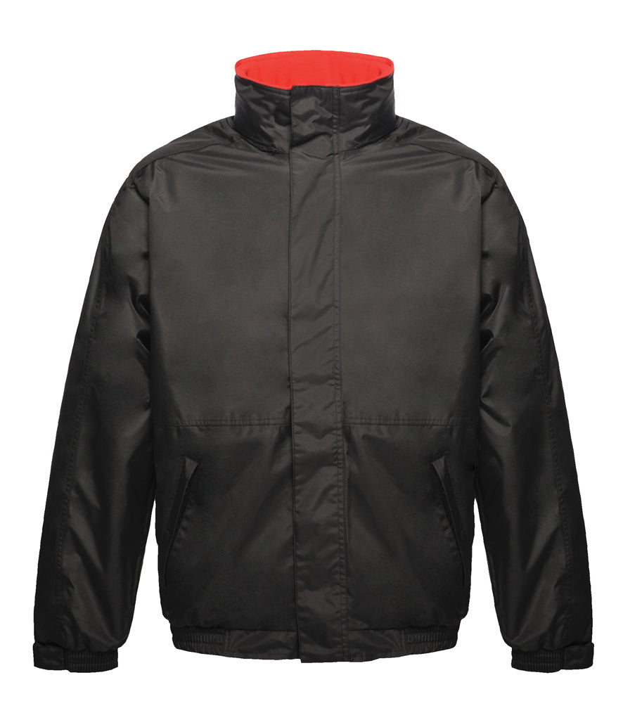 32 x Regatta Pro Waterproof Coats in Black Red by Print Lab Deals — Custom branded clothing by Print Press, featuring premium embroidery produced in our specialist print lab in the UK.
