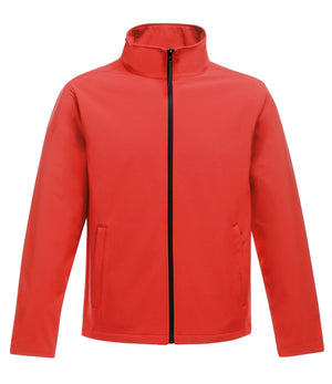 16 x Softshell Jackets by Regatta in Classic Red Black by Print Lab Deals — Custom branded clothing by Print Press, featuring premium embroidery produced in our specialist print lab in the UK.