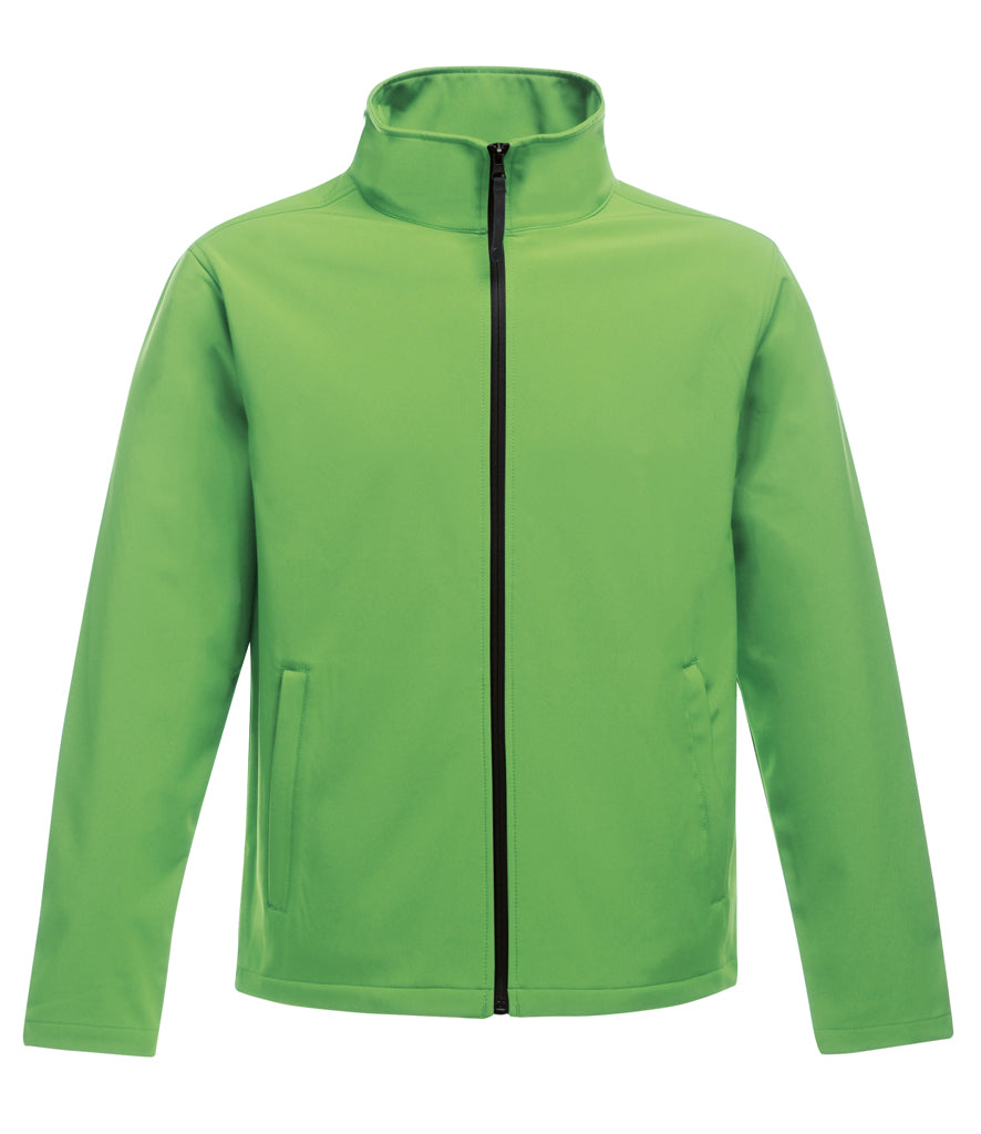 16 x Softshell Jackets by Regatta in Extreme Green Black by Print Lab Deals — Custom branded clothing by Print Press, featuring premium embroidery produced in our specialist print lab in the UK.