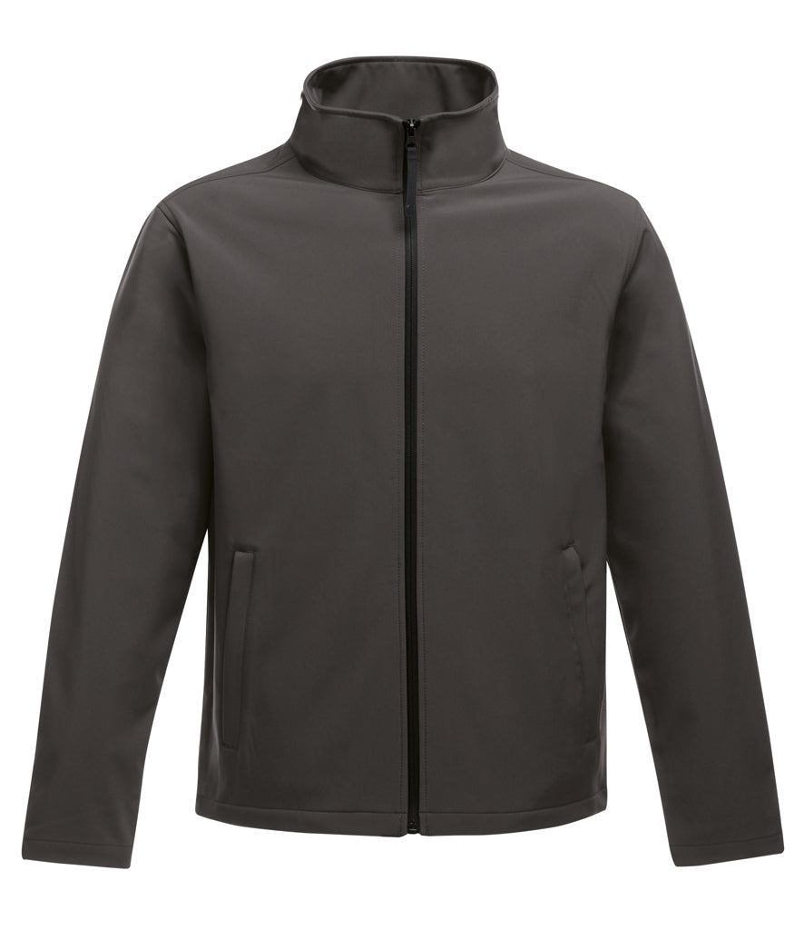 32 x Softshell Jackets by Regatta in Seal Grey Black by Print Lab Deals — Custom branded clothing by Print Press, featuring premium embroidery produced in our specialist print lab in the UK.