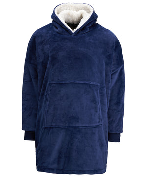 The Ribbon oversized cosy reversible sherpa hoodie