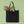 Organic canvas ‘flat base’ landscape shopper