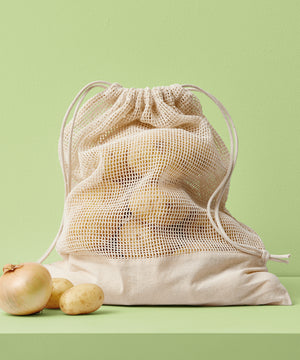 Cotton mesh bag