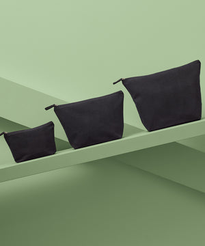 Recycled luxe accessory bag