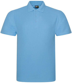 80 x Pro RTX Work Polos in Sky Blue by Print Lab Deals — Custom branded clothing by Print Press, featuring premium embroidery produced in our specialist print lab in the UK.