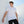 Longline t-shirt with dipped hem