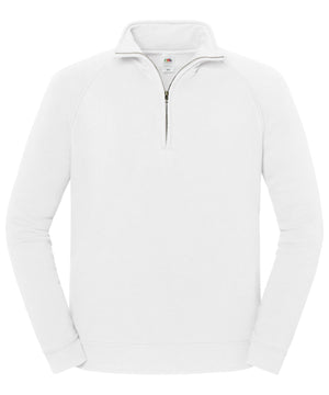 Iconic premium zip-neck sweat