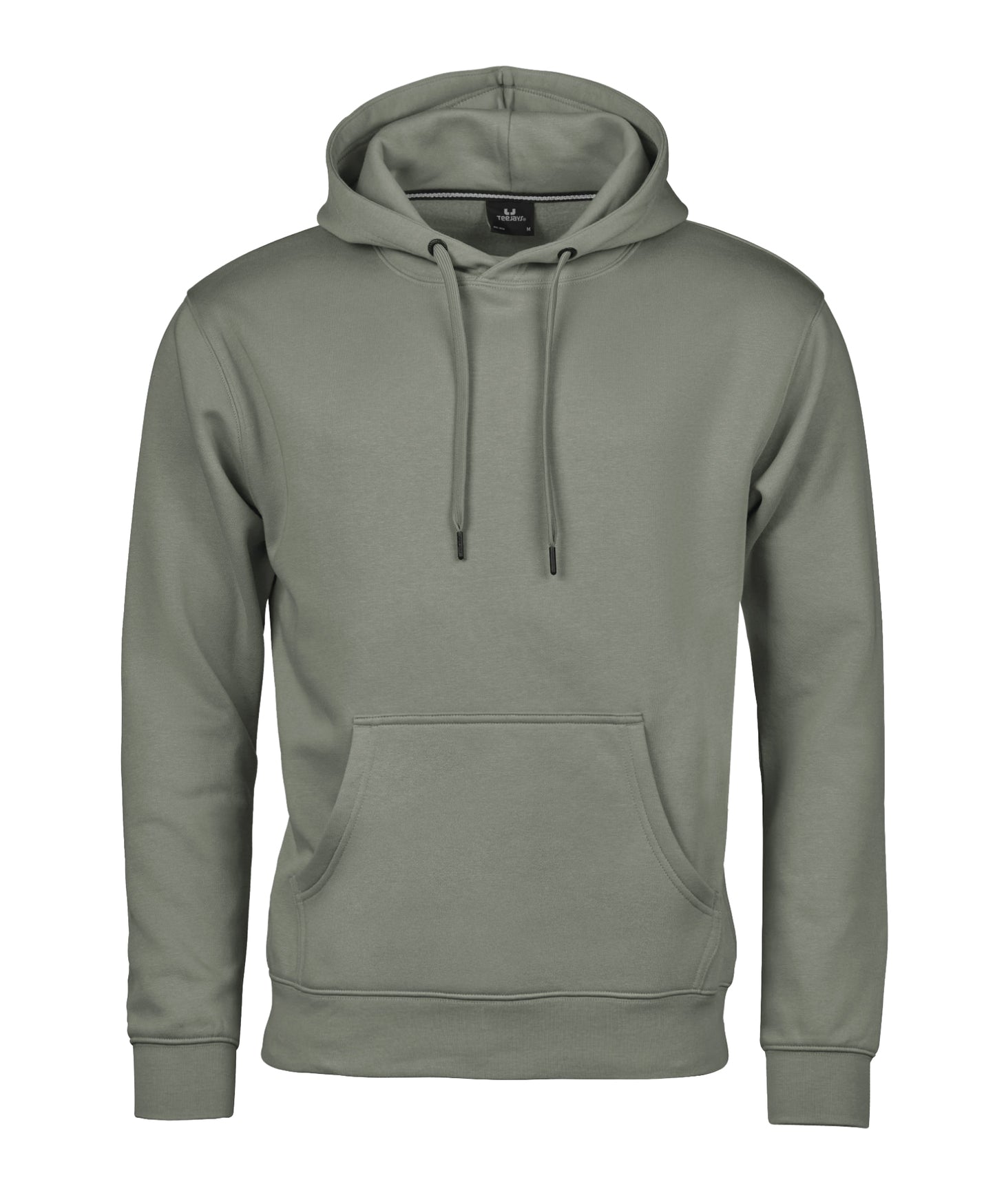 10 x Luxury Hooded Sweatshirts by Tee Jays in Sage by Print Lab Deals — Custom branded clothing by Print Press, featuring premium embroidery produced in our specialist print lab in the UK.