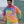 Rainbow tie-dye hoodie