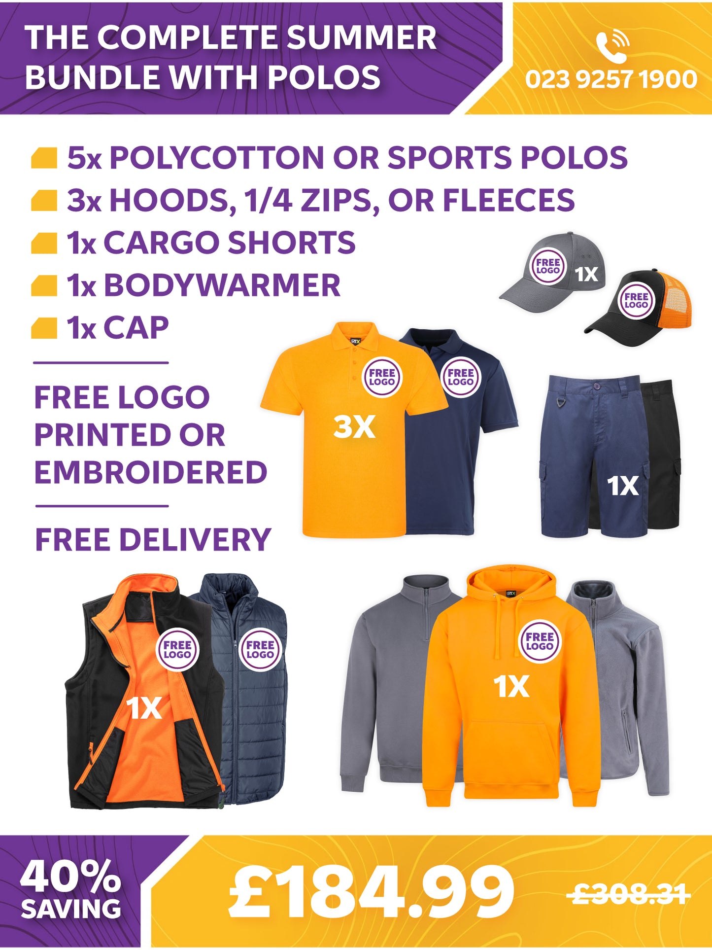 The Complete Summer Bundle with Polos
