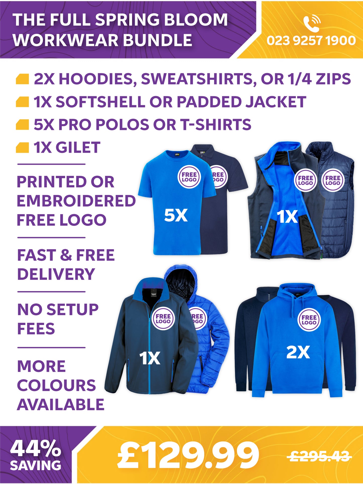 The Full Spring Bloom Workwear Bundle