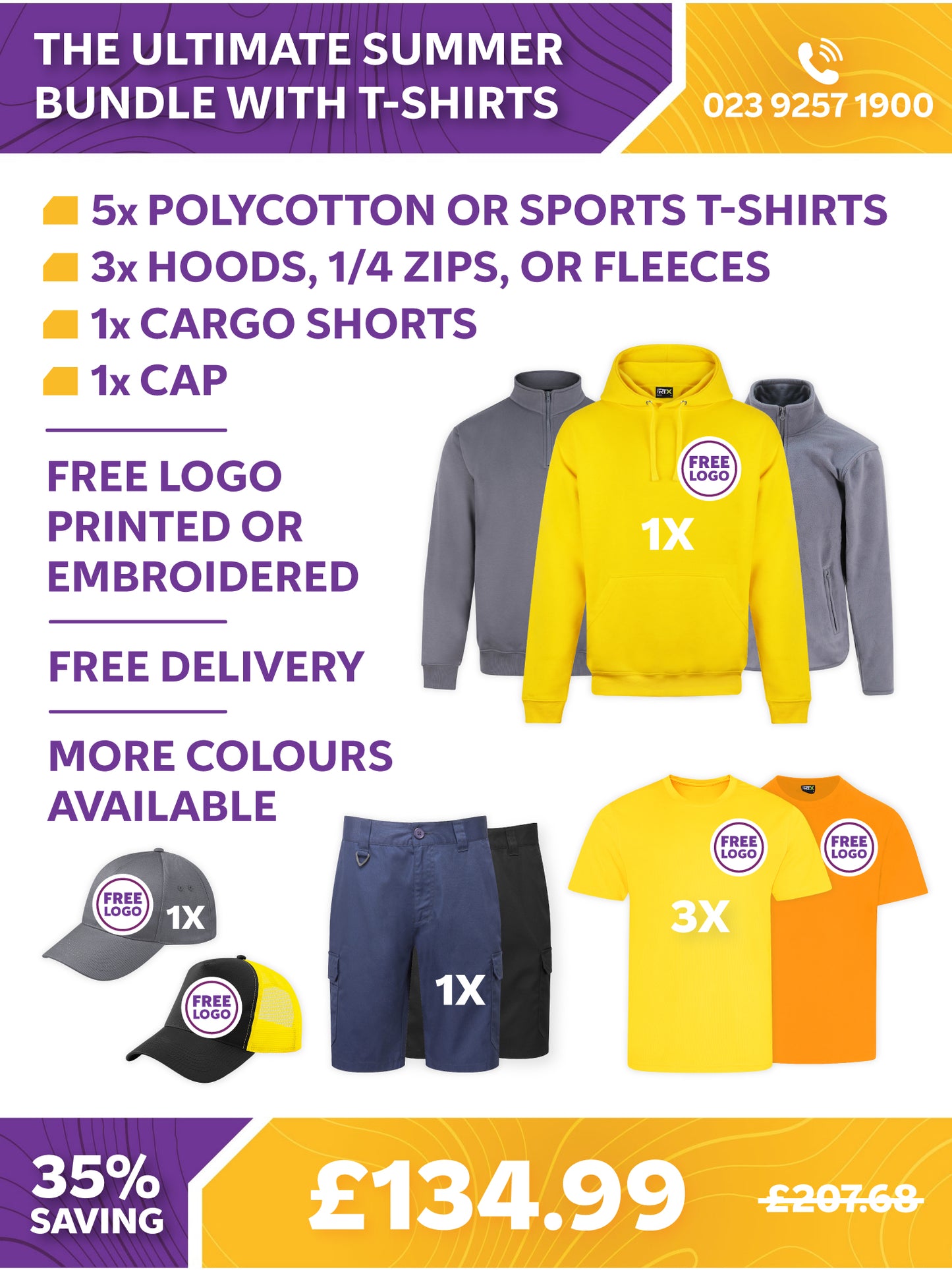 The Ultimate Summer Bundle with T-Shirts