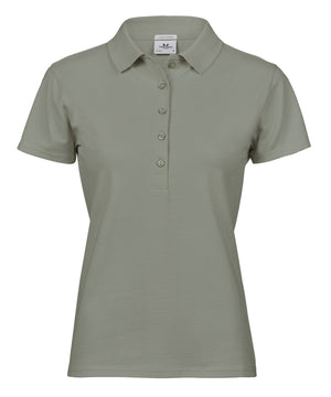 Women’s luxury stretch polo (145)