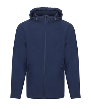 Technical zip-through hoodie