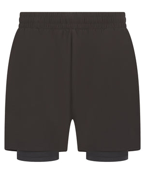 Double-layer sports shorts