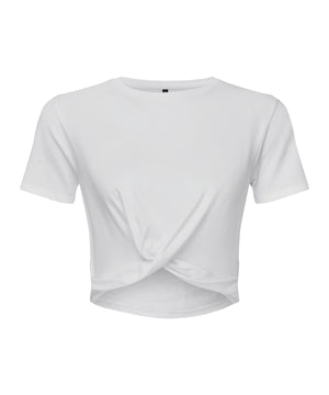 Women's TriDri® twist crop top