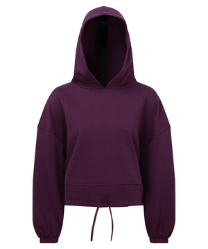 Women's TriDri® cropped oversize hoodie