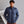 Melange padded jacket
