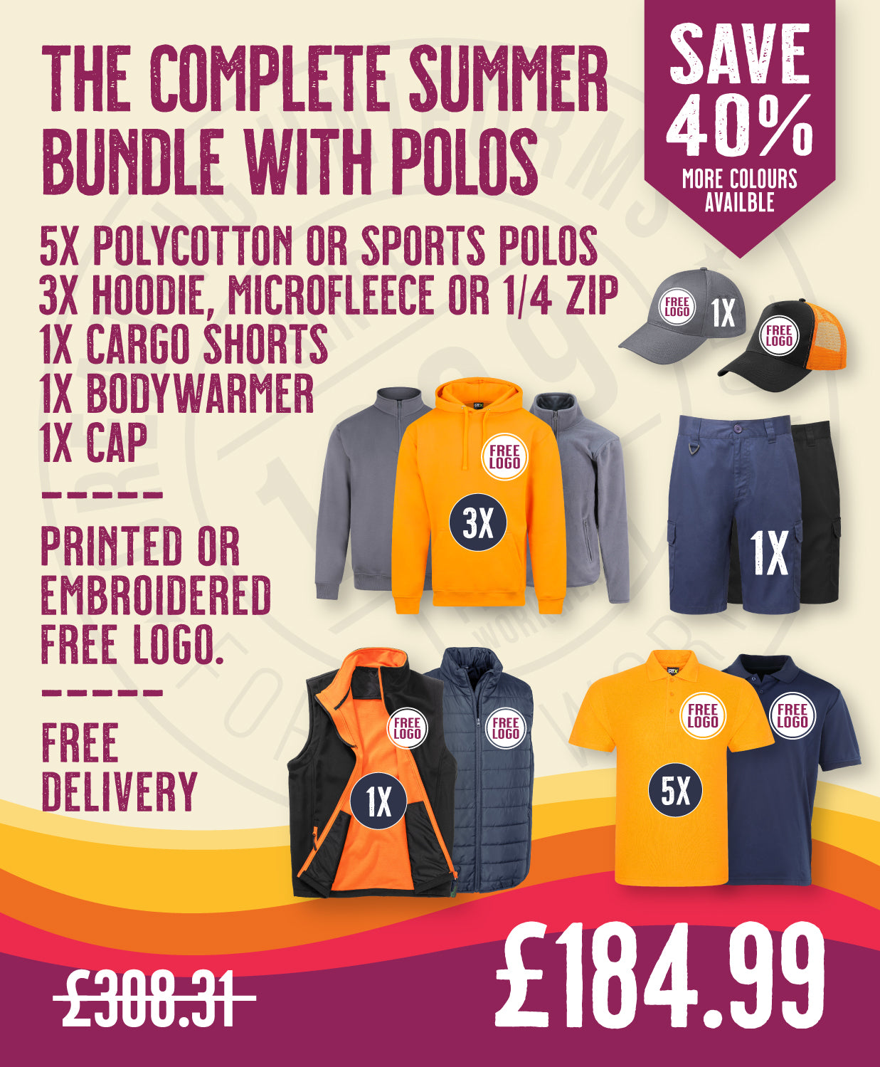 The Complete Summer Bundle with Polos