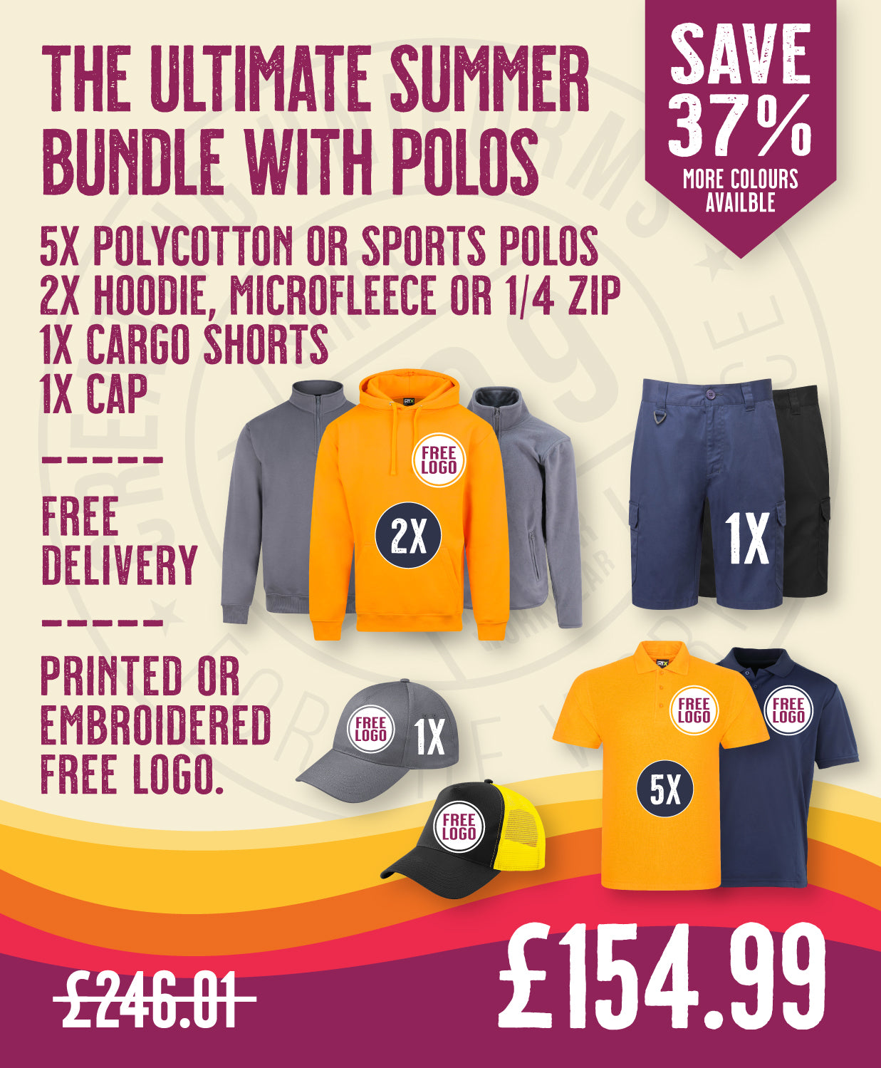 The Ultimate Summer Bundle with Polos