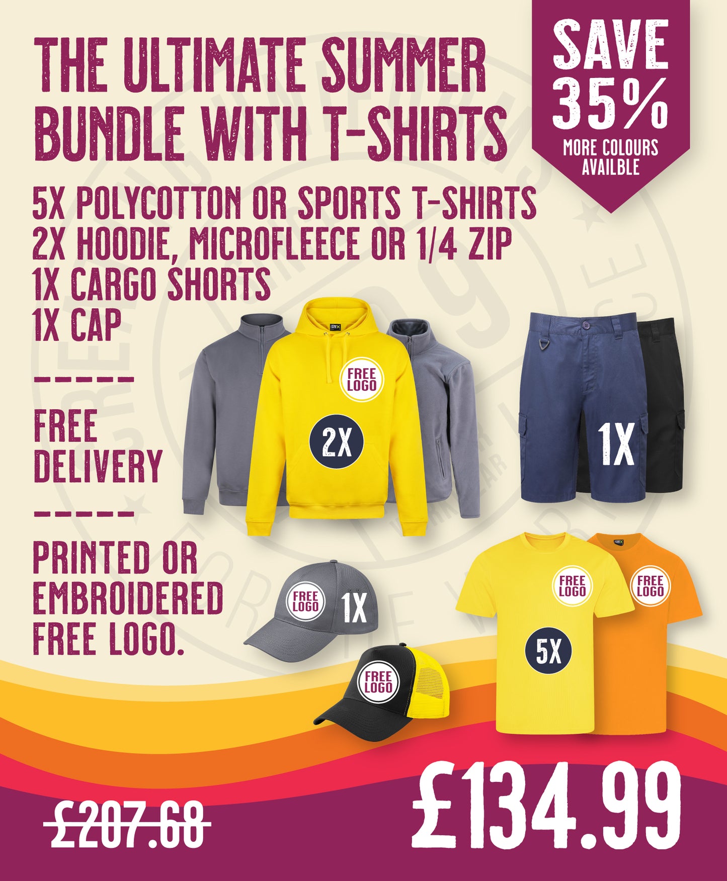 The Ultimate Summer Bundle with T-Shirts