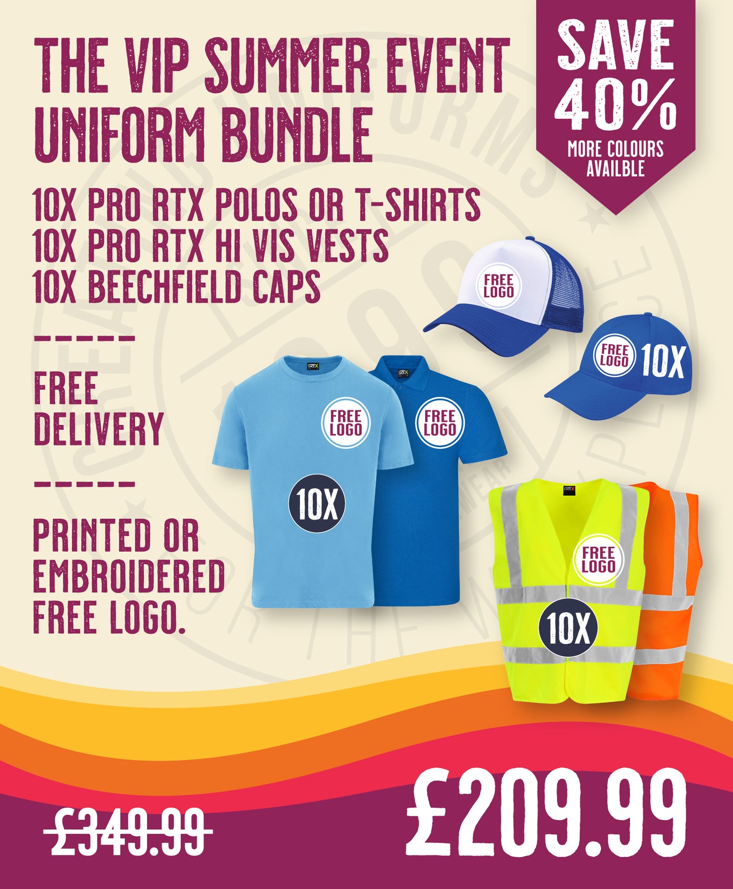 The VIP Summer Event Uniform Bundle